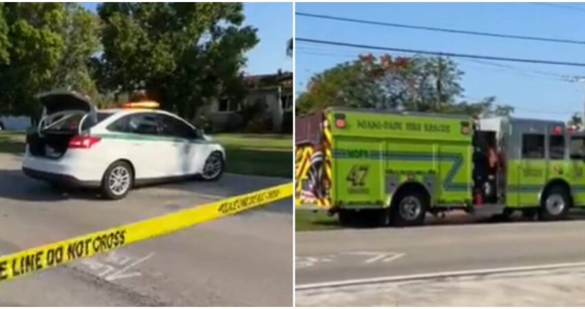 persona-electrocutada-bomberos-de-Miami-Dade