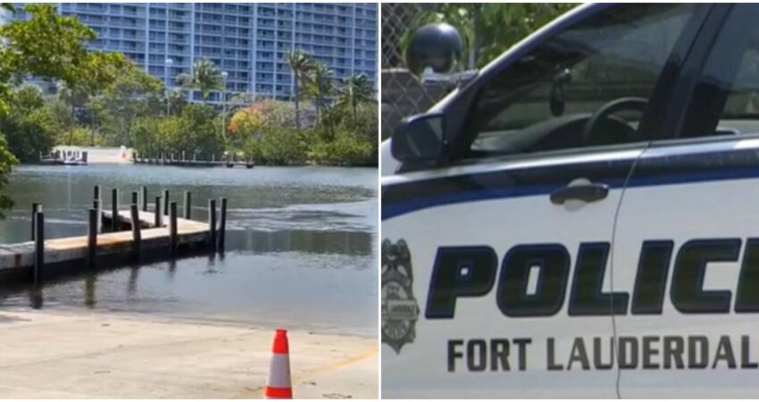 Parque-de-Fort-Lauderdale-cuerpo-en-el-agua