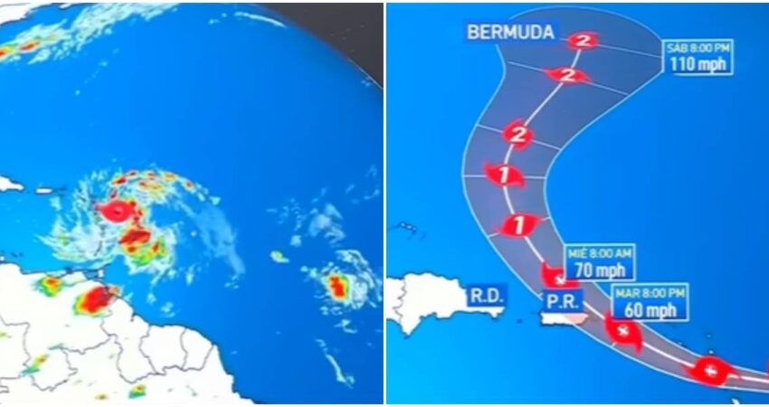 tormenta tropical ernesto-temporada ciclónica