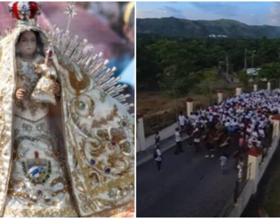 Virgen de la Caridad del Cobre-peregrinación en Santiago