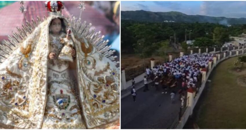 Virgen de la Caridad del Cobre-peregrinación en Santiago