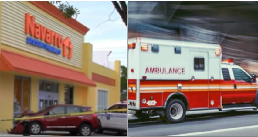 accidente en Coral Gables-anciana pierde control