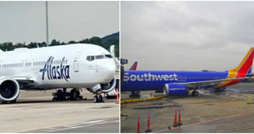 choque de aviones- Alaska y Southwest