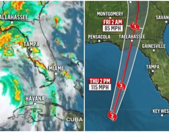 huracán Helene-orden de evacuación