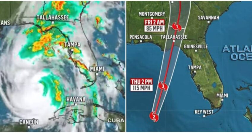 huracán Helene-orden de evacuación