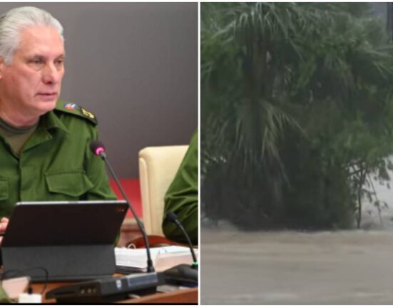 Díaz-Canel-Inundaciones en Guantánamo