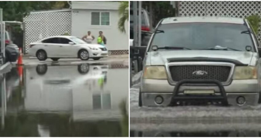 inundaciones-residentes de Hialeah