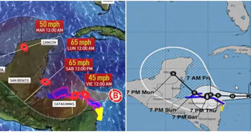 Depresión tropical-Mar Caribe