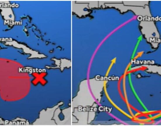 NHC-posible formación de depresión tropical