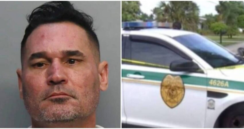 cubano arrestado-policía de Miami-Dade