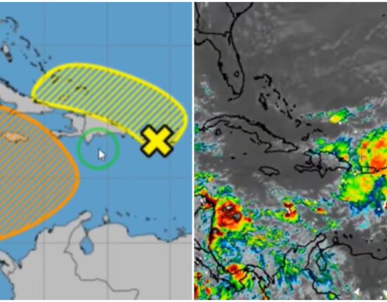 formación de depresión tropical-cerca de Cuba