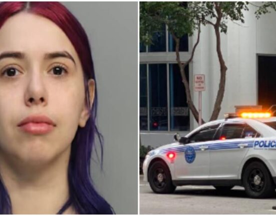 mujer arrestada-policía de Miami