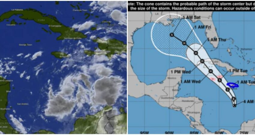 posible ciclón-pronóstico del tiempo