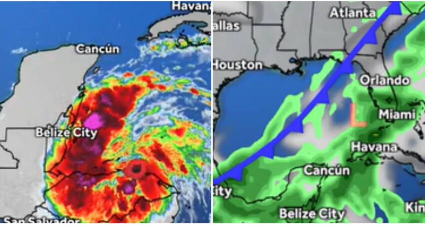 tormenta tropical Sara-impacto en Florida