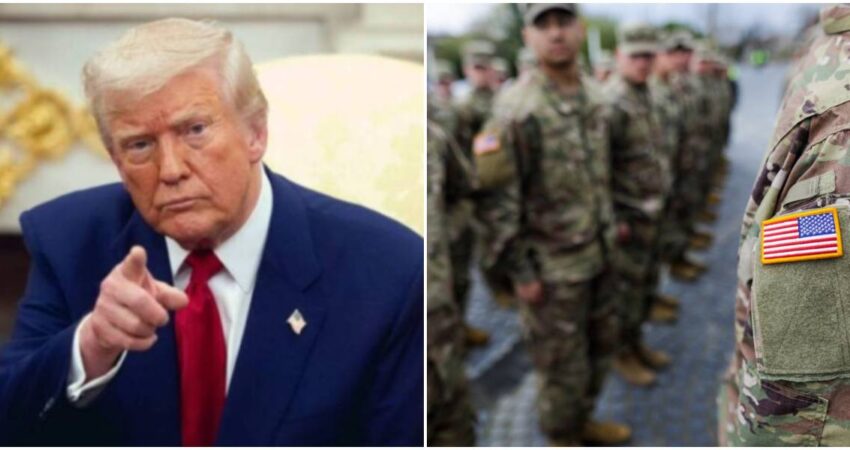 Trump-militares de EE.UU