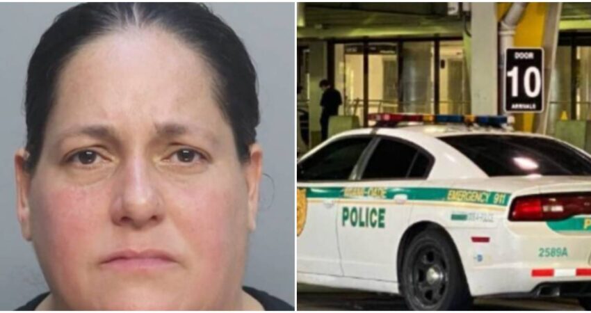 cubana arrestada- Policía de Miami-Dade