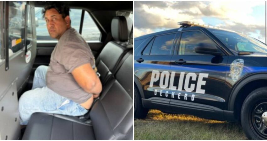 cubano preso-policía de Decksherd