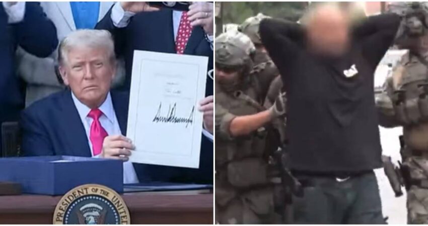 Donald Trump-Arrestos de inmigrantes