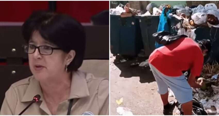 Ministra de trabajo-mendigo en Cuba