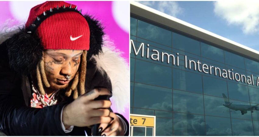 Trippie Redd-Aeropuerto de Miami