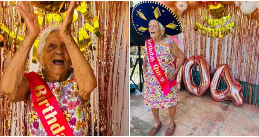 abuela centenaria-cumpleaños