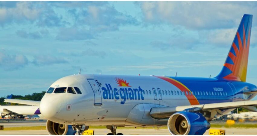 avión de Allegiant