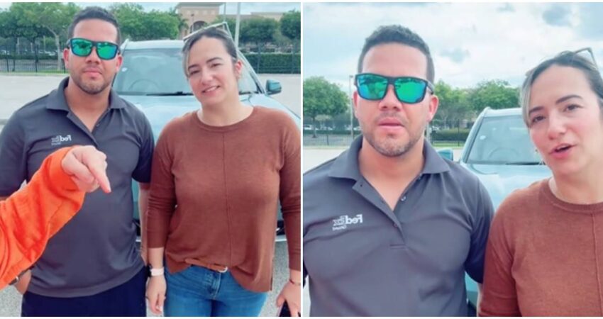 pareja de cubanos en EE.UU